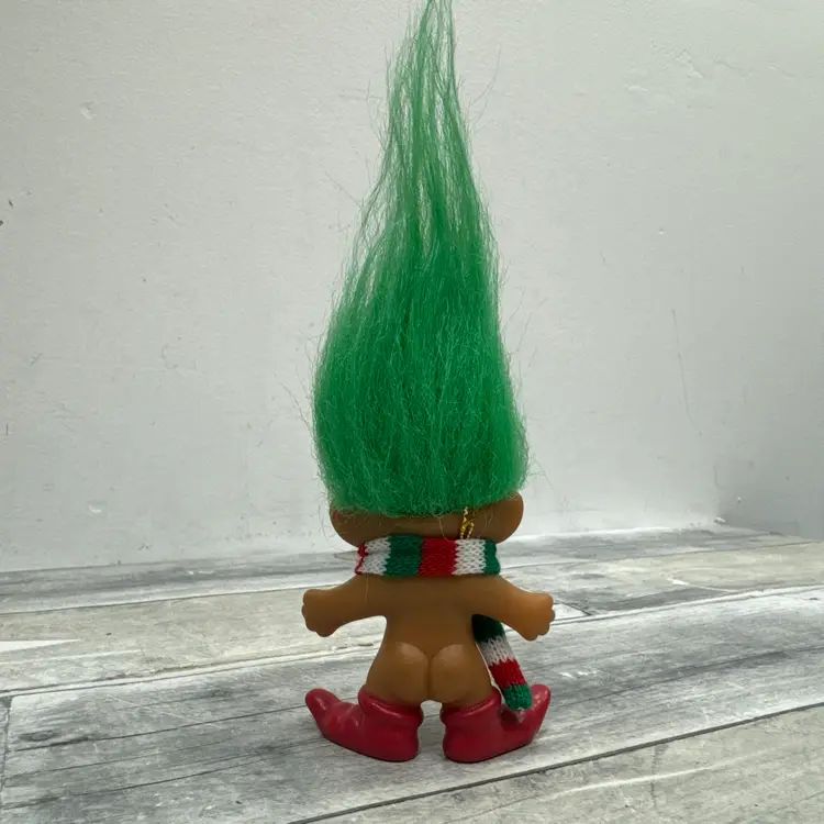 3” Christmas Russ Merry Little Troll Doll Santa’s Elf