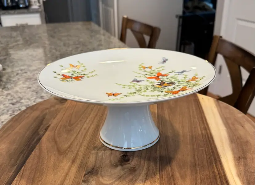 Butterfly Pedestal Cake Stand