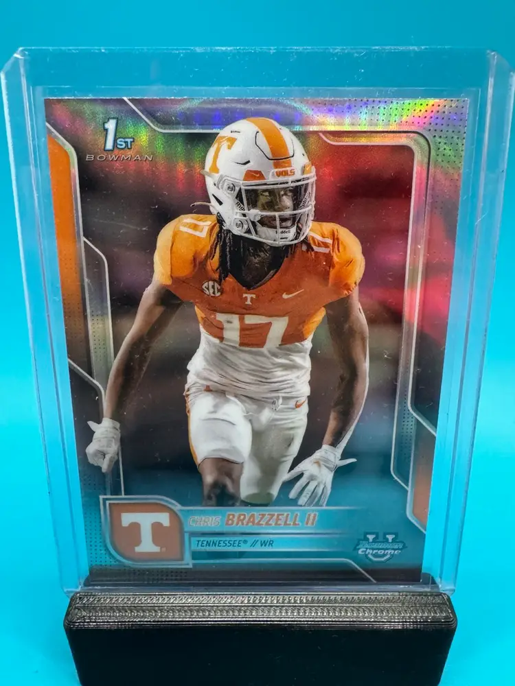 Chris Brazzell 1st Bowman Chrome U Refractor Tennessee Volunteers