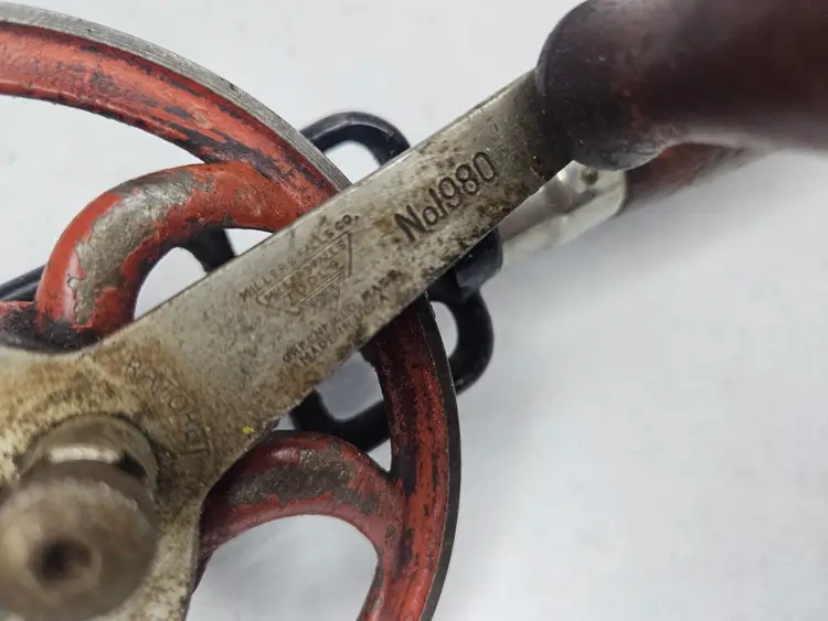 Millers Falls No. 1980 two speed hand drill