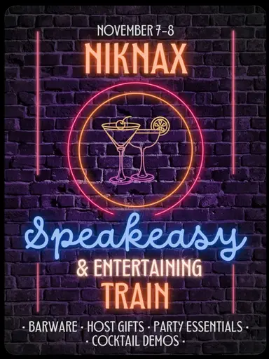 NikNax Speakeasy & Entertaining Train w JerseyShell