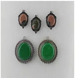 Five Gemstone Pendants