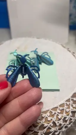 3 Handmade Dragonflies That Are Clips. Watch Video !