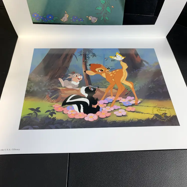 1997 Bambi Exclusive Commemorative Lithograph