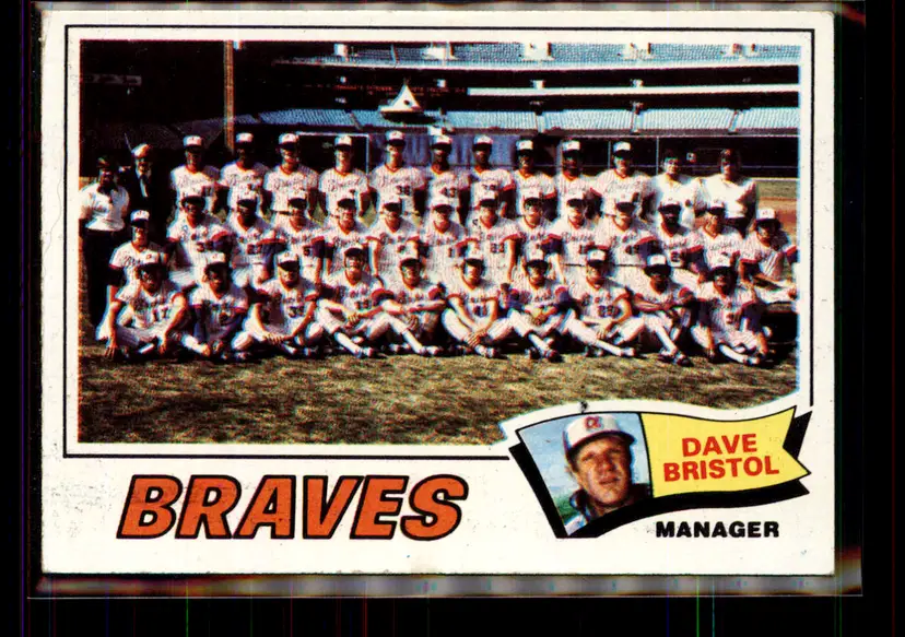 Dave Bristol 1977 Topps #442 - (144) - Atlanta Braves