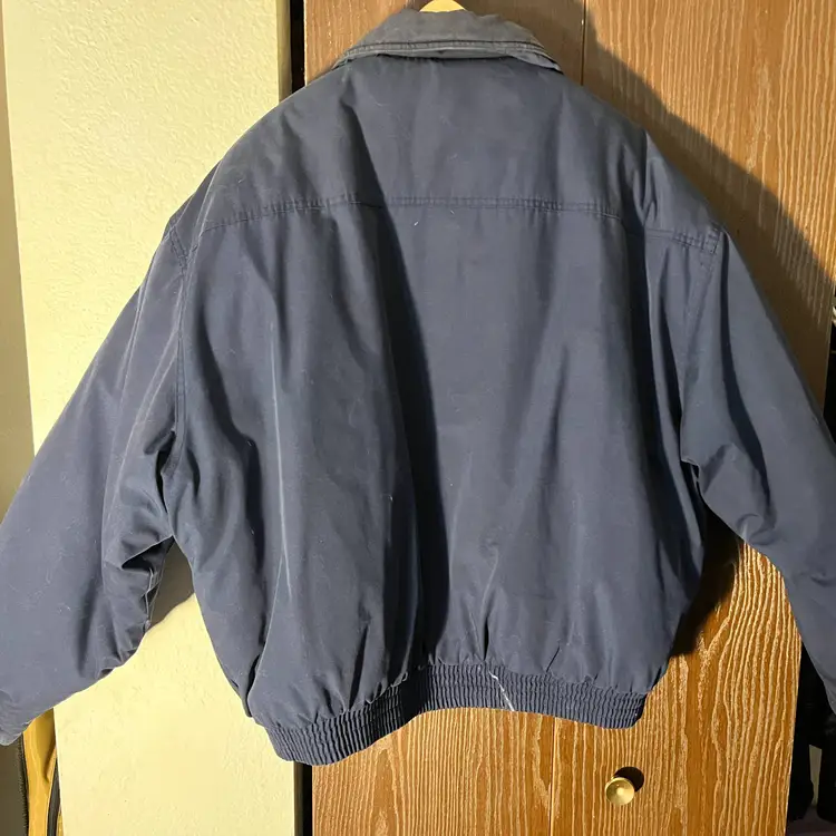 Vintage Pepsi Work Jacket Weargaurd Men's XL Navy Blue Insulated Cold Weather