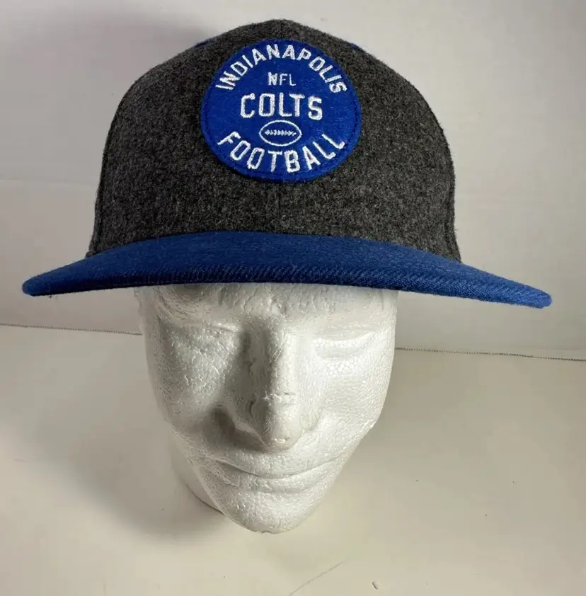 NFL Indianapolis Colts Baseball Cap Hat 7 5/8 Fitted 