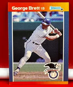 1989 Donruss Collector Baseball Trading Card Royals George Brett #BC-7