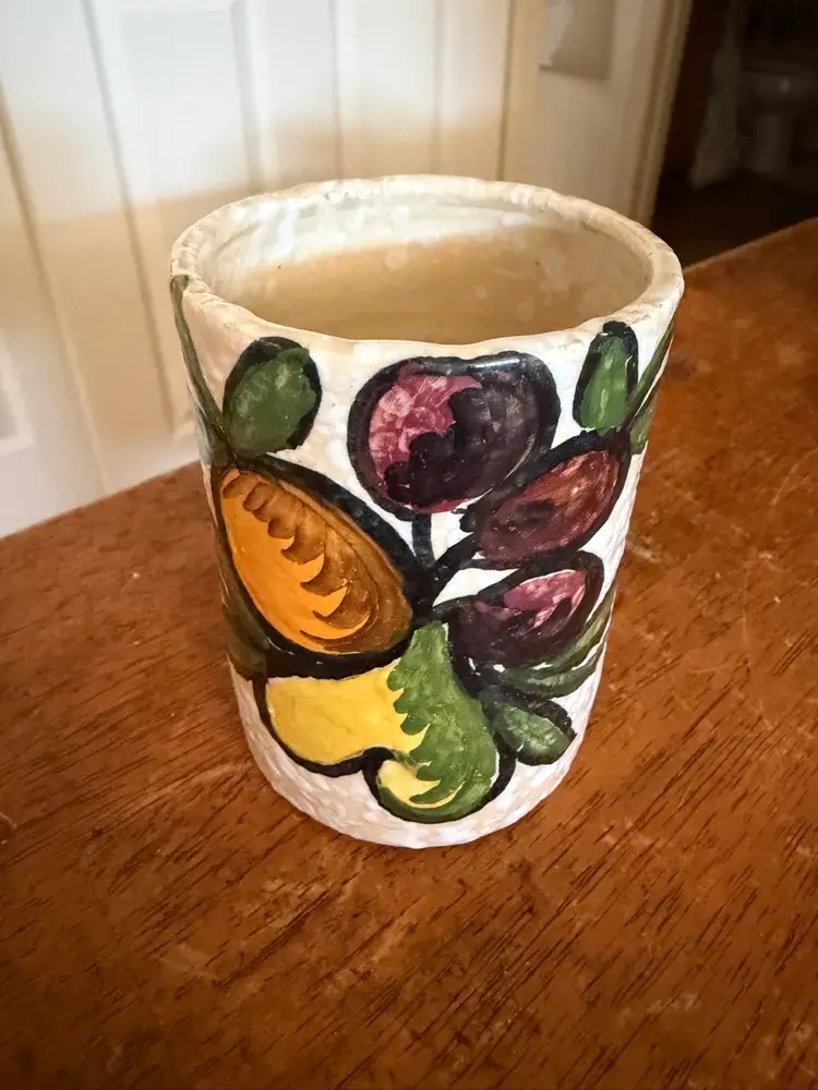 Hand Painted Pottery Mug