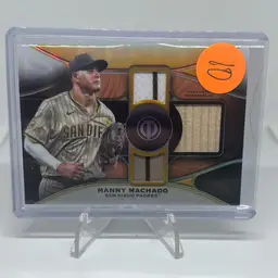 #26– Manny Machado Triple Relic Game Used /199