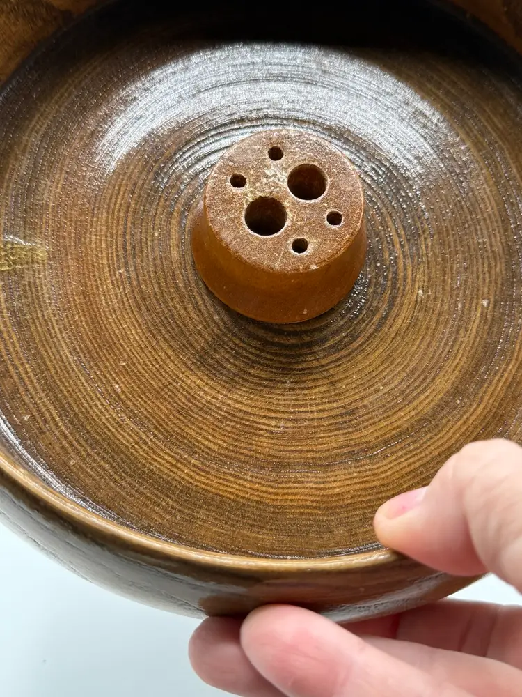Wood Nutcracker Bowl.