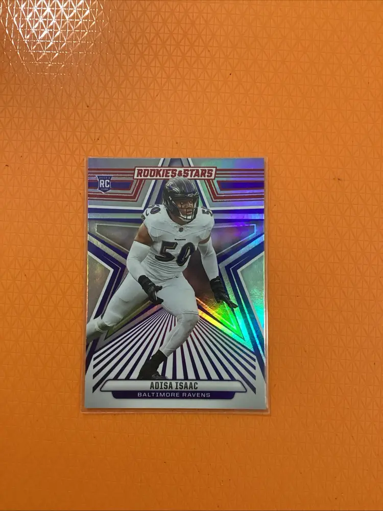 2024 Adisa Isaac Panini Rookies & Stars Longevity Rookie Card #101 Ravens