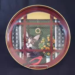 Walters Window Collectors Plate Uncle Tads Cats Series By Thaddeus Krumeich