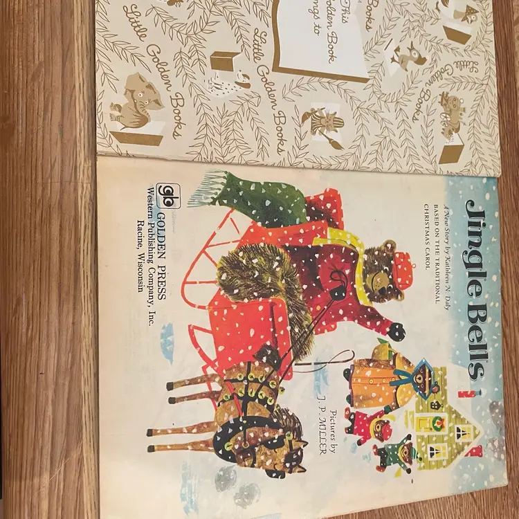 1969 Jingle Bells Little Golden Book