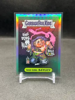 Bad Girl Bayley 2026 Topps Chrome WWE GPK Garbage Pail Kids SSP