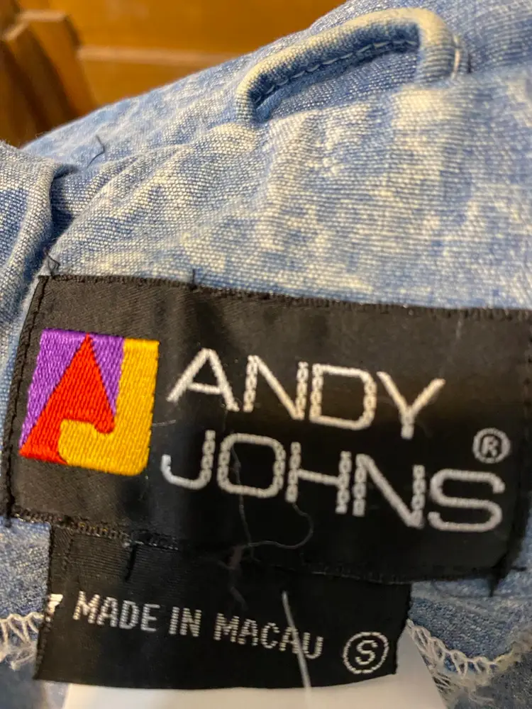 1980’s Acid Washed Andy John’s Jean Jacket