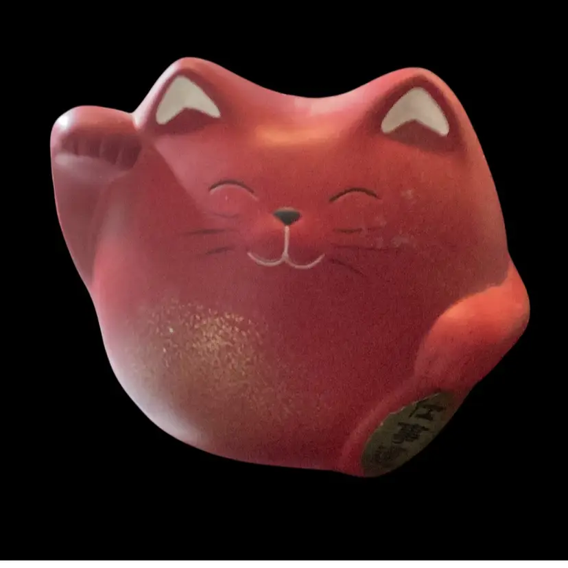 Red Cat Coin Bank