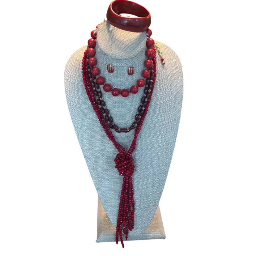 #14 - Germany And Chicos Red Bead Lot