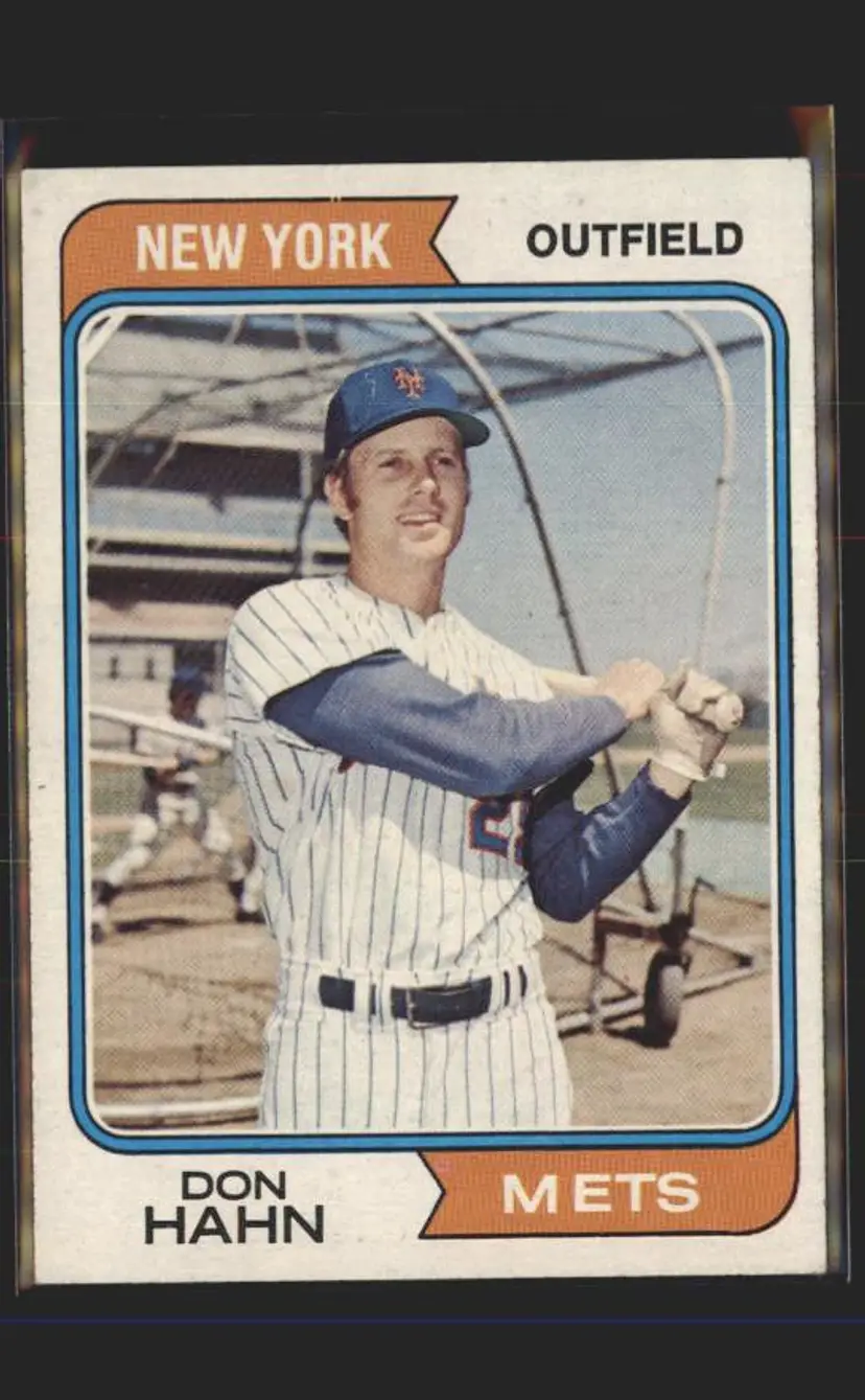 1974 Topps #291 Don Hahn - (pk5) - New York Mets