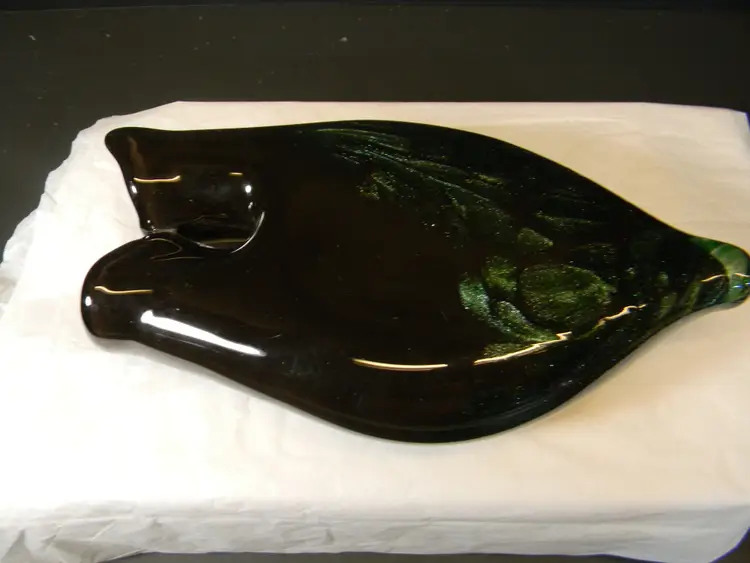 Vase Art Glass Hand Blown