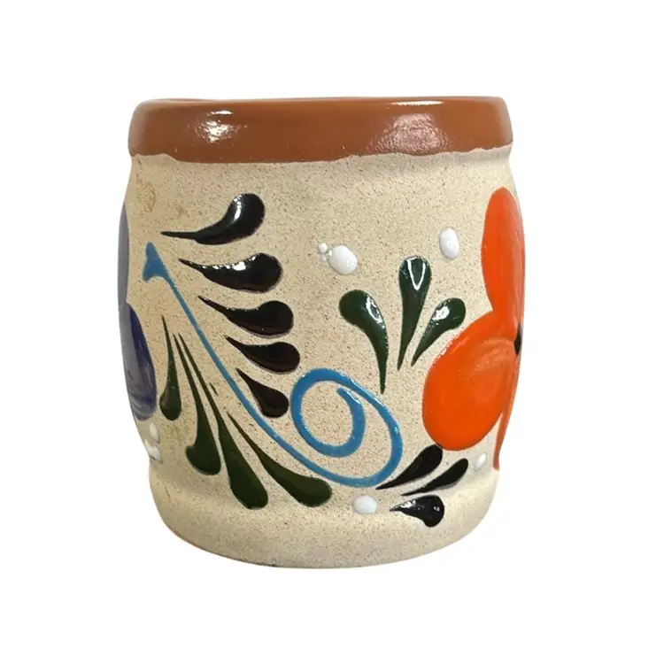 Mexican Pottery Coffee Mug 4” x 3”