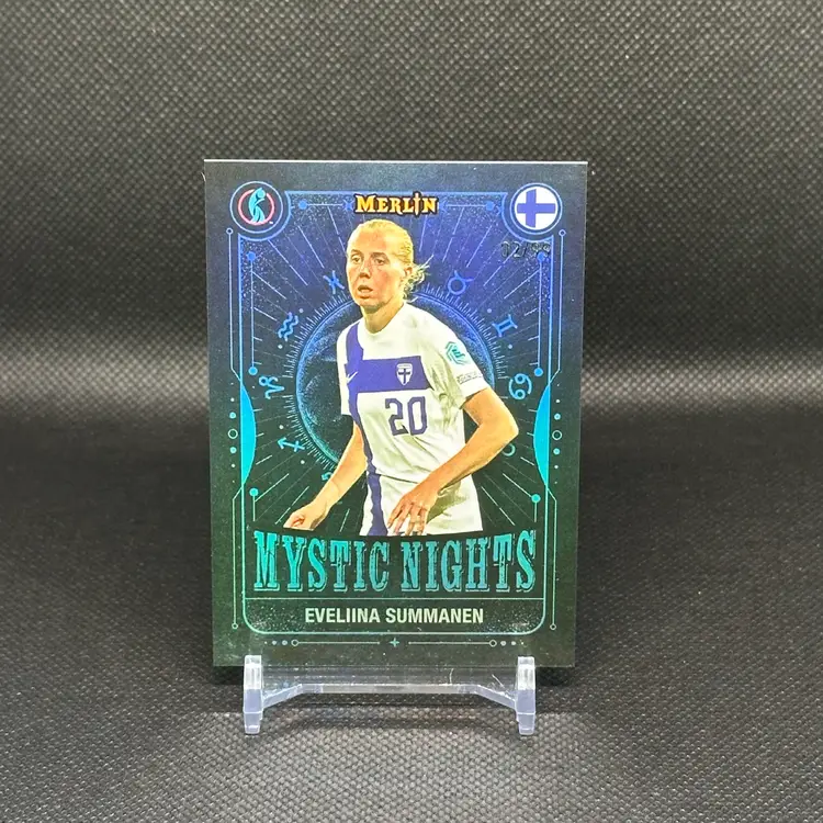 Eveliina Summanen Mystic Nights /99 2025 Topps Merlin Euros - Finland