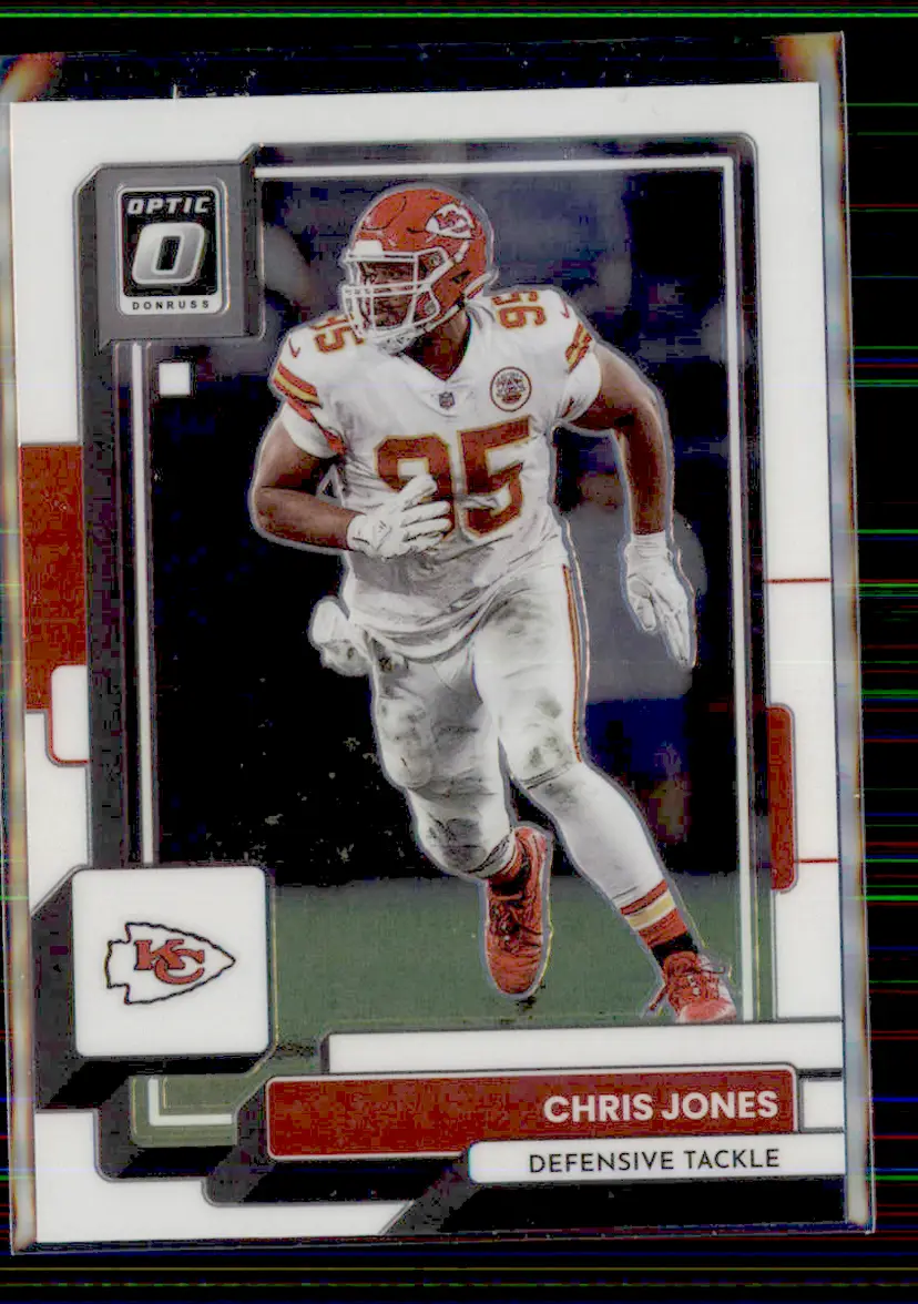 Chris Jones 2022 Donruss Optic #78 - Kansas City Chiefs - (130-119)