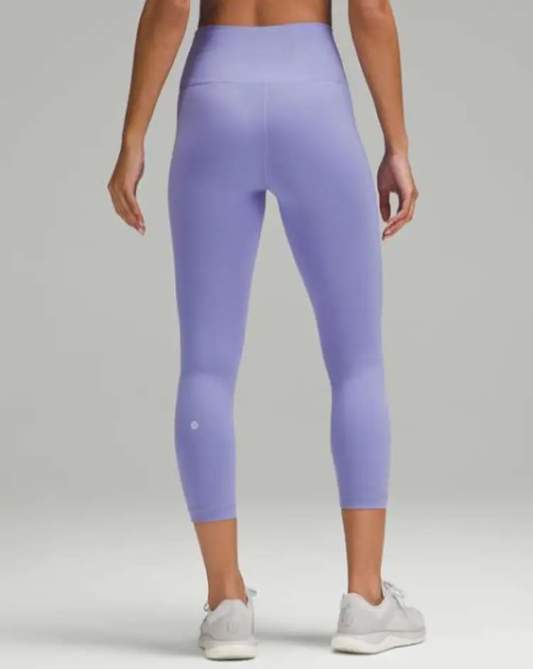 Lululemon Wunder Train 23" Dark Lavender Size 8