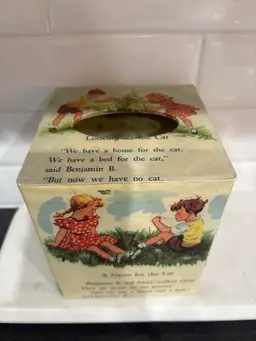 Decoupage Tissue Paper Cover