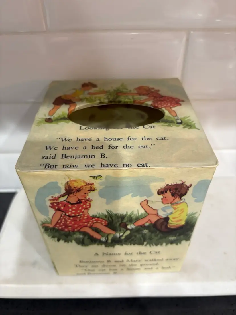 Decoupage Tissue Paper Cover