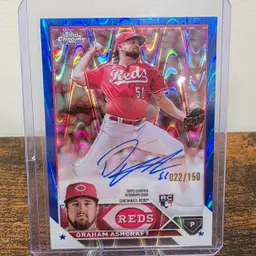 Graham Ashcraft Blue Raywave Auto /150