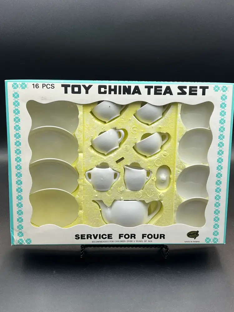 Vintage Toy China Tea Set