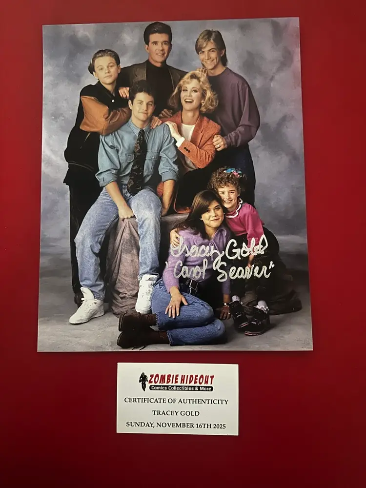 Tracey Gold Growing Pains Carol Seaver Autograph 8x10 Zombie Hideout Store COA