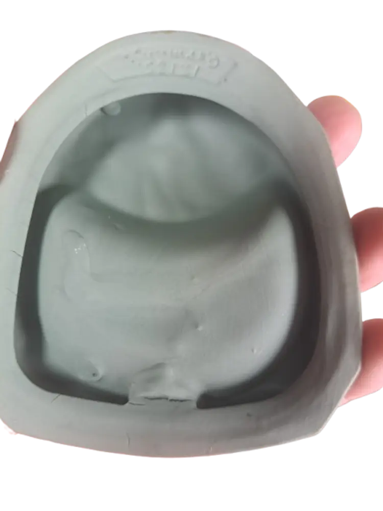 German Green Jasperware Decorative Ashtray