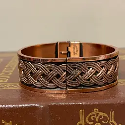 Vintage Matisse Renoir Copper Bracelet