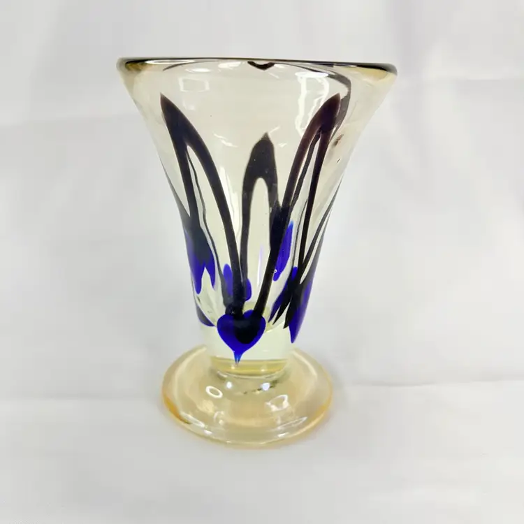 Hanging Hearts Glass Vase Made In Mexico