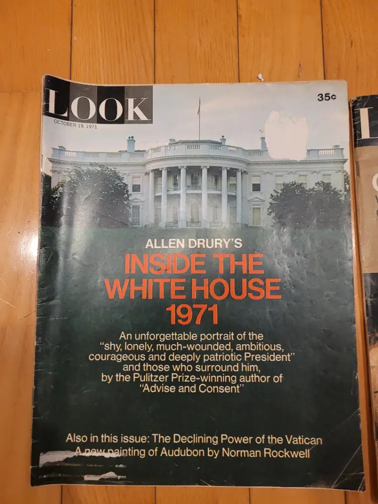 3 Vintage LOOK magazines from the 70's