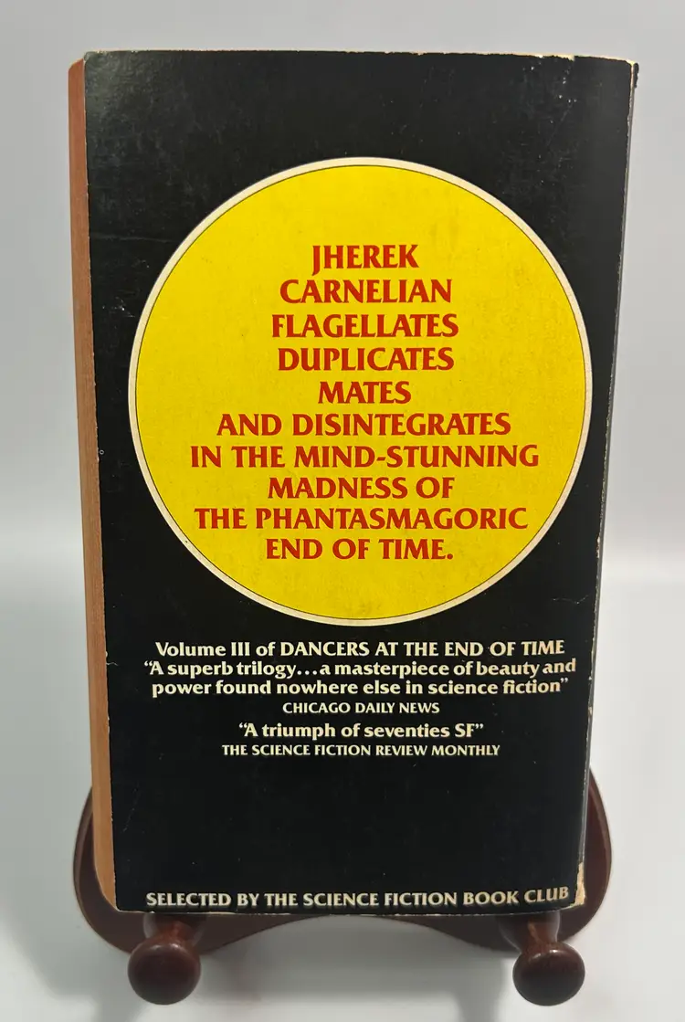 Vintage The End of All Songs' By Michael Moorcock Paperback Book 1978 Avon