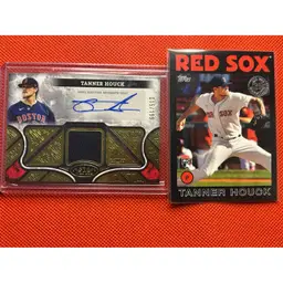Tanner Houck Player Lot - Numbered, Patch Auto