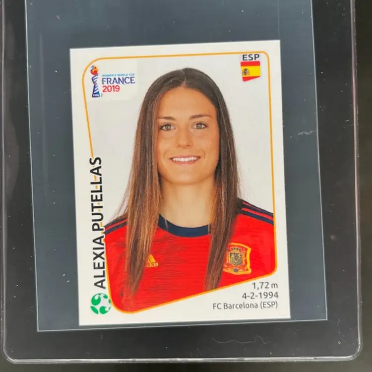 Alexia Putellas 2019 Panini Women’s World Cup Sticker Spain Card
