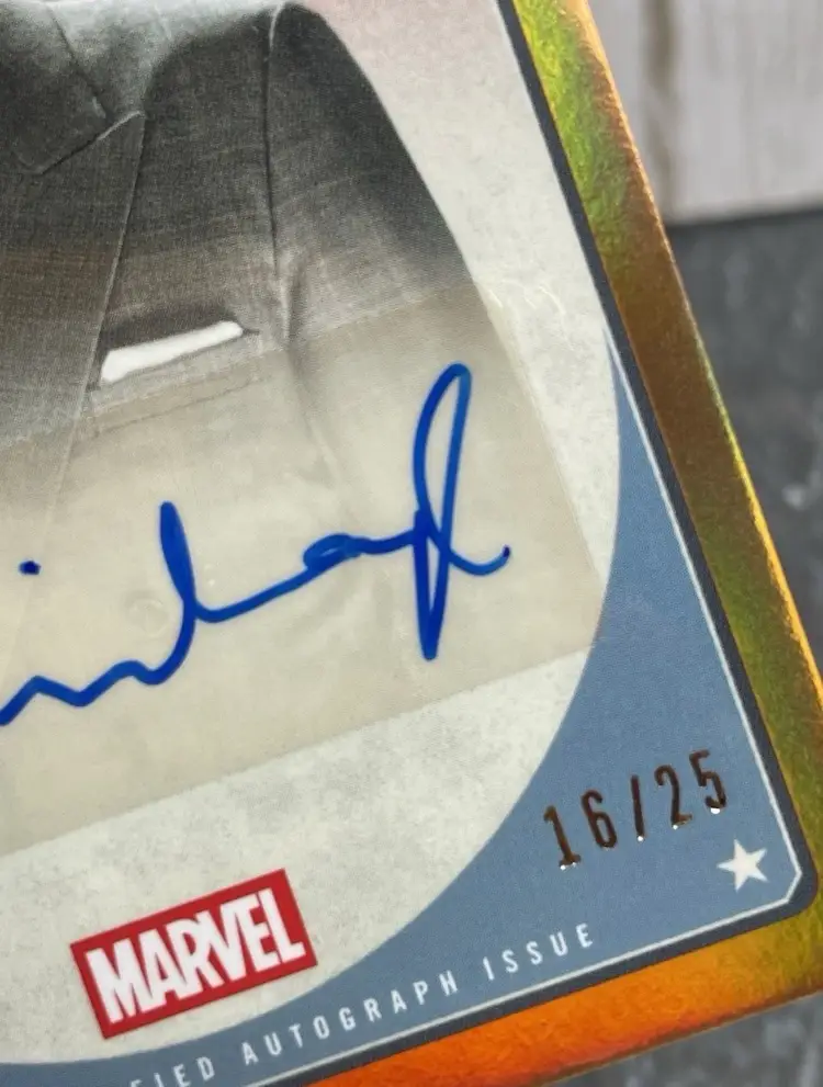 2026 Topps Brooklyn Marvel Captain America Heinz Kruger Auto Orange #/25