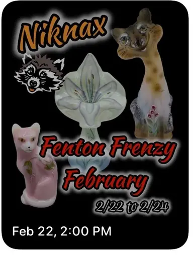 Fenton Frenzy With Vintage Vixen!
