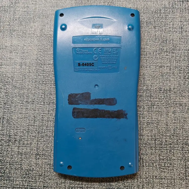 Texas Instruments TI-34 II Scientific Calculator Blue w/ Cover - Tested & Works