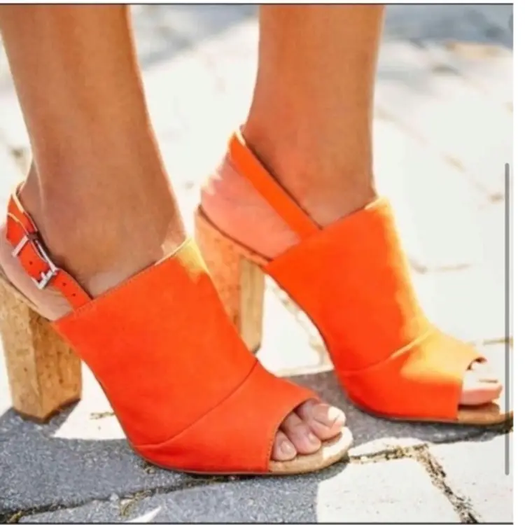 BCBGeneration Loriah Open Toe Heeled Sandals