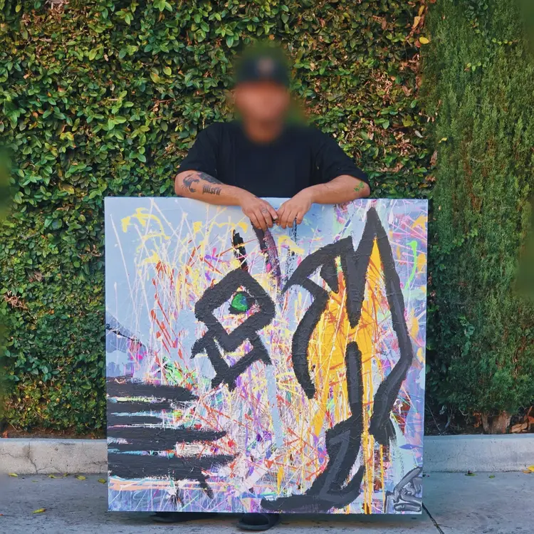 Wings Before The Wind ( 58 X 58 )