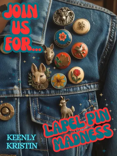 📣Welcome To…Lapel Pin Madness! With Keenly Kristin! 