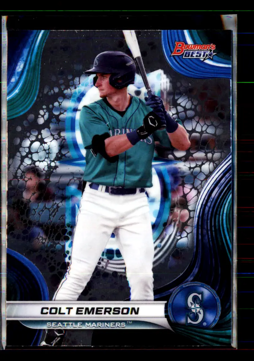 Colt Emerson 2024 Bowman's Best Top Prospects #TP-22 - (113) - Seattle Mariners