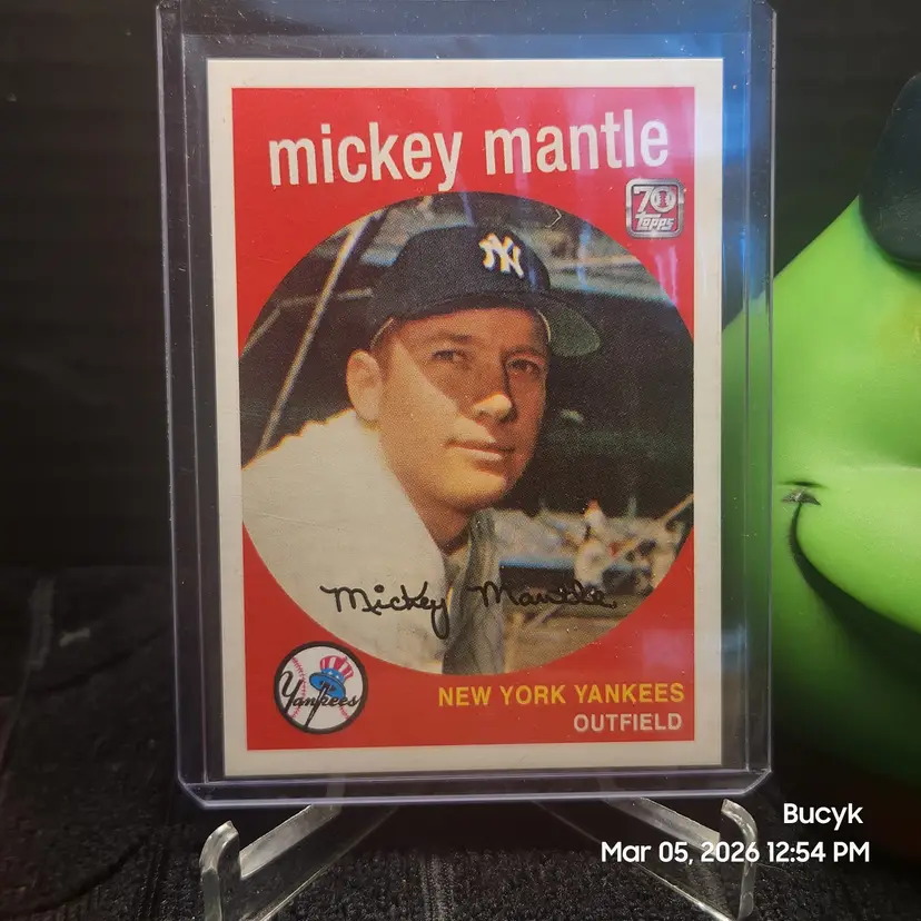 2021 Topps x Mickey Mantle Collection - 1959