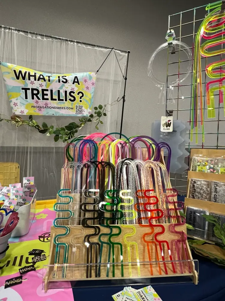 Trellis Time! Acrylic Support 