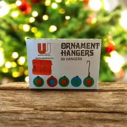 Vintage Ornament Hangers In Box
